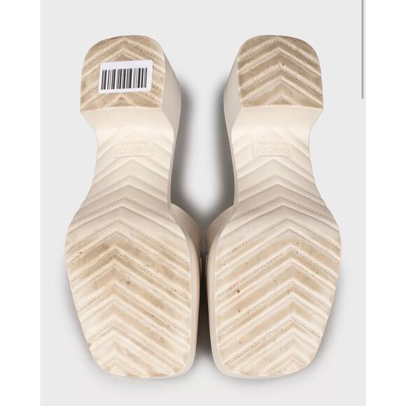 Gucci White Rubber Logo Slides Size 37 - Picture 5 of 5